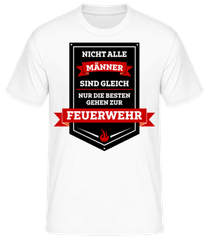 Die Besten Sind Feuerwehrmänner · Männer T-Shirt B&C
