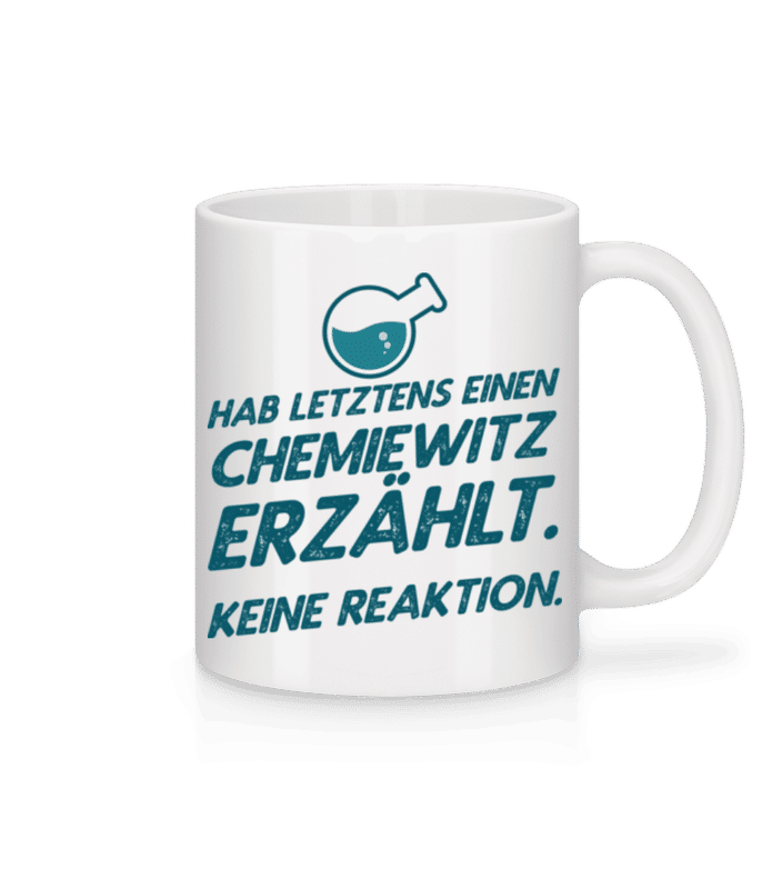 Vorschau: Chemiewitz - Tasse - Weiß - Vorne