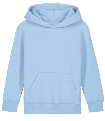 Kids Organic Hoodie Stanley Stella 2.0 - Light blue - Front