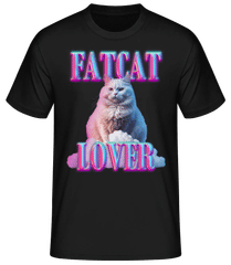 Fatcat Lover · Männer Basic T-Shirt