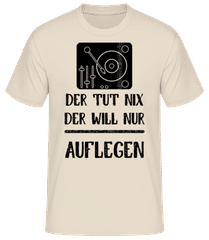 Der Tut Nix nur Auflegen · Männer Basic T-Shirt