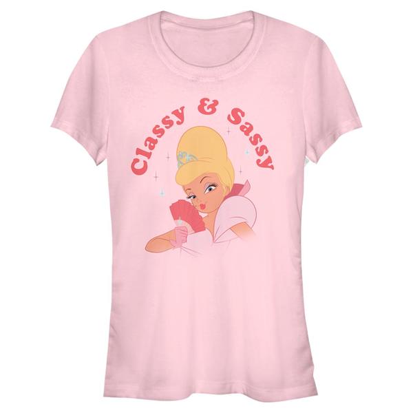 Aperçu: Disney - La princesse et la grenouille - Charlotte LaBouff Classy Charlotte - Femme T-shirt - Rose - Devant
