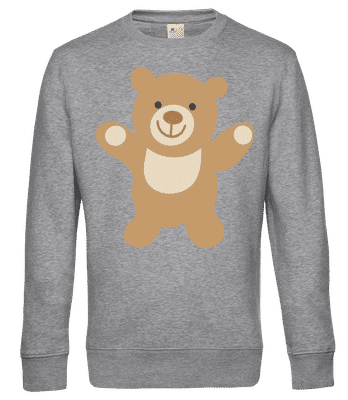 Children's Comic - Bear Hell - Sudadera estándar para hombre - Gris moteado - delante