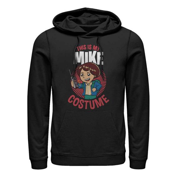 Vorschau: Netflix - Stranger Things - Mike Costume - Halloween - Unisex Hoodie - Schwarz - Vorne Vorschau: Netflix - Stranger Things - Mike Costume - Halloween - Unisex Hoodie - Schwarz - Vorne