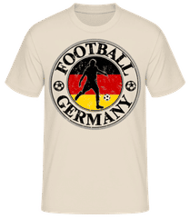 Fußball Deutschland Rundlogo · Männer Basic T-Shirt