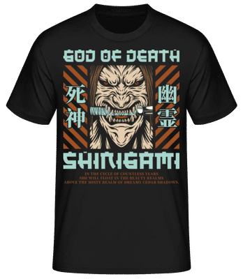 Shinigami God Of Death - Men's Basic T-Shirt - Black - Front