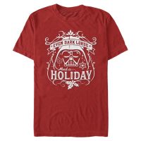 Star Wars - Darth Vader Holiday Sith - Christmas - Men's T-Shirt - Red - Front