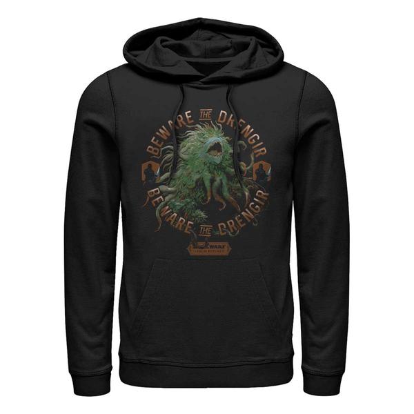 Aperçu: Star Wars - High Republic - Drengir Beware - Unisex Sweat à capuche - Noir - Devant