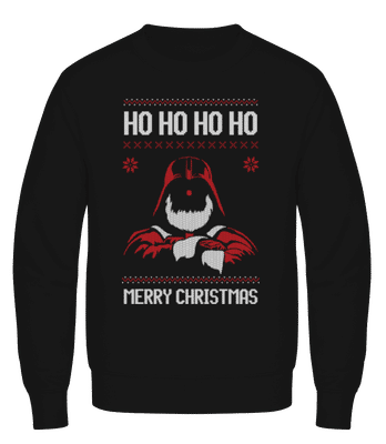 Santa Vader - Men's Sweatshirt - Black - Front