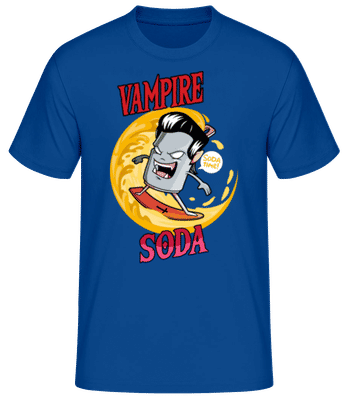 Vampire Soda - Pánske basic tričko - Kráľovská modrá - Predné