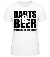 Darts And Beer · Women's Basic T-Shirt