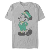 Disney - Mickey Mouse - Mickey Mouse Leprechaun Mickey - Men's T-Shirt - ash_grey - Front
