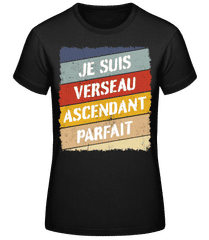 Je Suis Verseau Style Rétro · T-shirt standard Femme