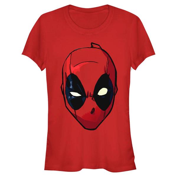 Aperçu: Marvel - Deadpool - Deadpool Red Dead - Femme T-shirt - Rouge - Devant