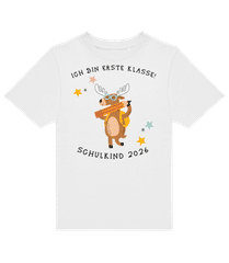 Schulkind 2026 Elch · Kinder T-Shirt B&C