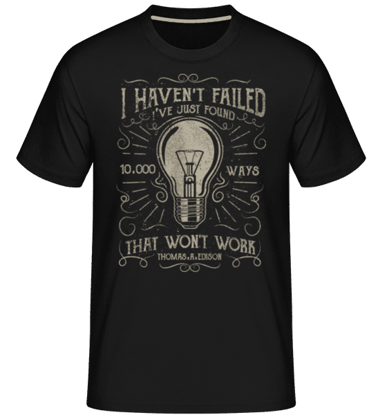 Aperçu: 10000 Ways -  T-Shirt Shirtinator homme - Noir - Devant