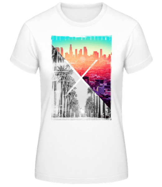 Aperçu: Los Angeles Dream - T-shirt standard Femme - Blanc - Devant