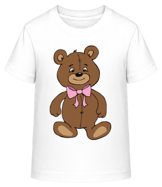 Aperçu: Ours En Peluche - T-shirt shirtinator Enfant - Blanc - Devant