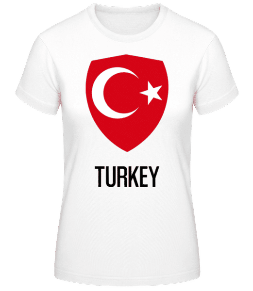 Preview: Turkey - Women's Basic T-Shirt - White - Front