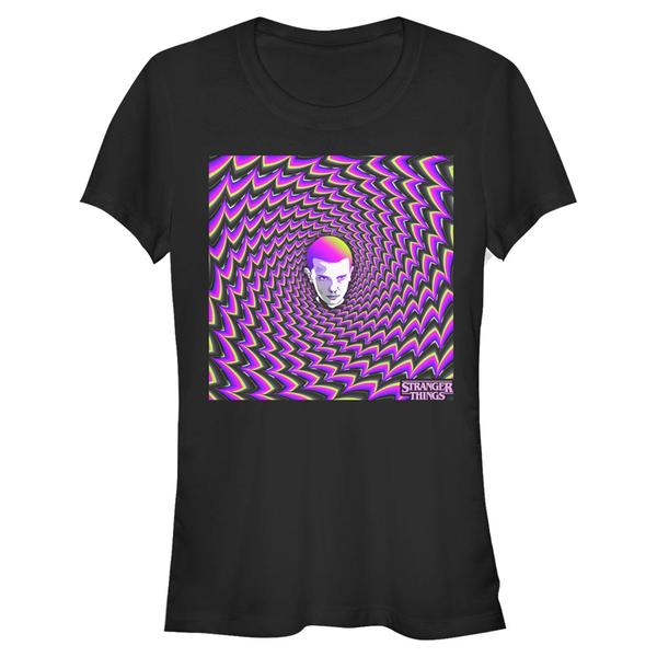 Preview: Netflix - Stranger Things - Eleven Psycho - Women's T-Shirt - Black - Front
