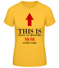 Awesome Mom · Camiseta básica de mujer