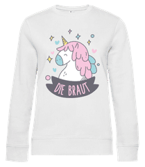JGA Die Braut Einhorn · Frauen Standard Pullover