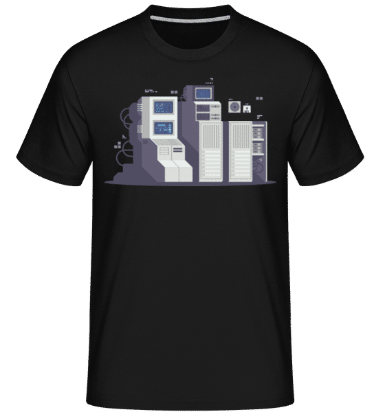 Aperçu: supercalculateur -  T-Shirt Shirtinator homme - Noir - Devant