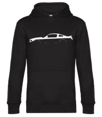 'Ford Mustang Leguna Seca' Silhouette · Sudadera estándar para hombre