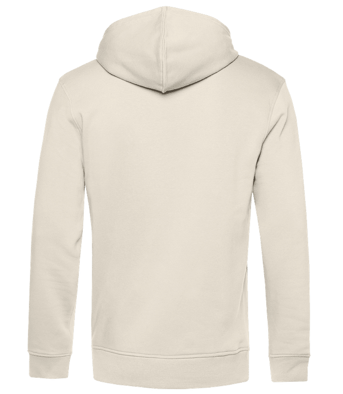 Preview: Unisex B&C Organic Zip-Up Sweatshirt - Cream - Back