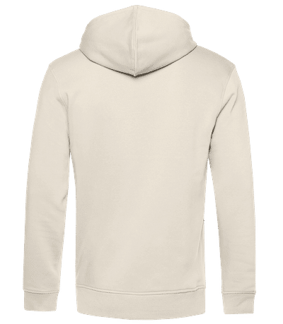 Unisex B&C Organic Zip-Up Sweatshirt - Cream - Back