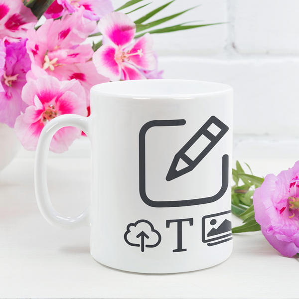 Preview: Panorama Mug - White