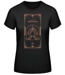 Art Deco Sternzeichen Jungfrau · Frauen Basic T-Shirt