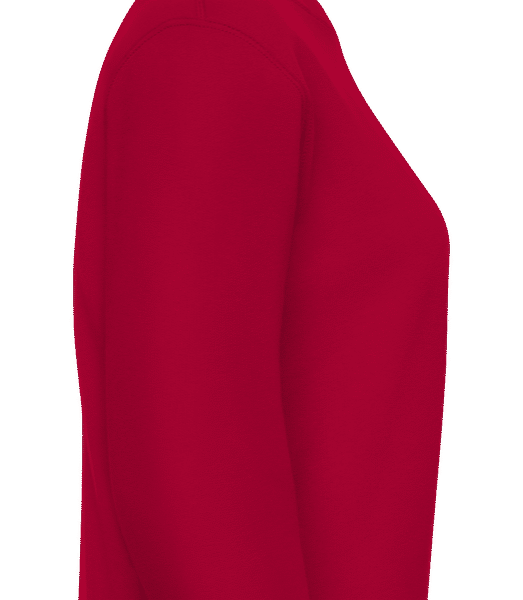 Aperçu: Squelette pirate de chats - Sweatshirt Femme - Rouge - Droit