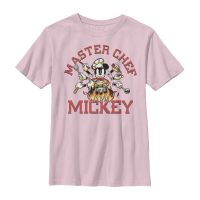 Disney Classics - Mickey Mouse - Mickey Mouse Master Chef - Kids T-Shirt - Pink - Front