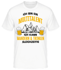 Multitalent Wandern Und Trinken · Männer Basic T-Shirt
