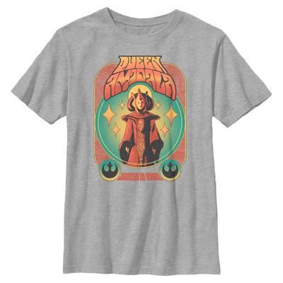 Star Wars - Queen Amidala Amidala Gig - Kids T-Shirt - Heather grey - Front