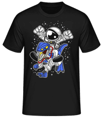 Astronaut Dino Robot · Men's Basic T-Shirt