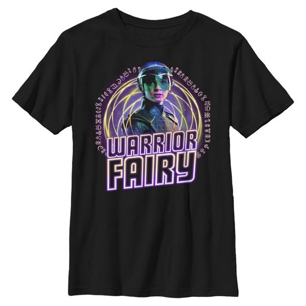 Aperçu: Disney Classics - Artemis Fowl - Holly Warrior - Enfant T-shirt - Noir - Devant