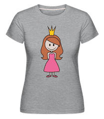 Princesse Comic Rose Vif ·  T-shirt Shirtinator femme