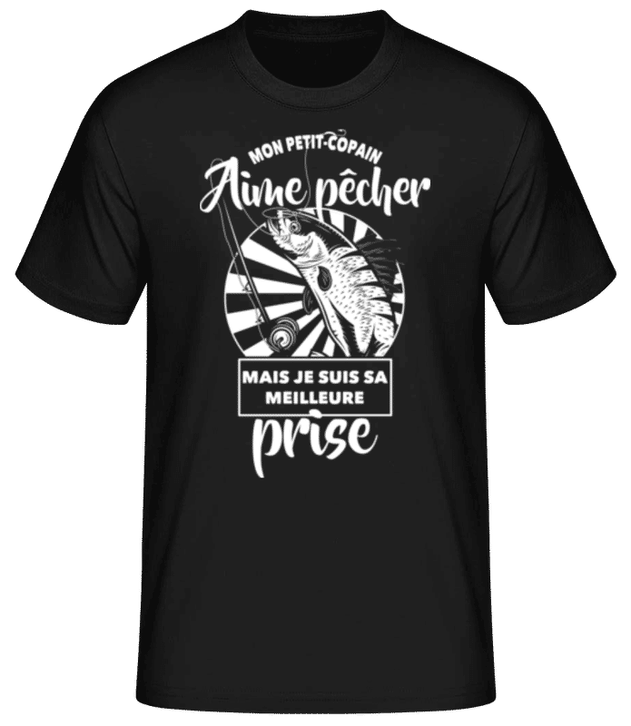 Aperçu: Meilleure Prise - T-shirt standard Homme - Noir - Devant