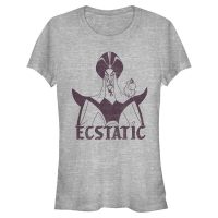 Disney - Aladdin - Jafar Ecstatic Jafar - Frauen T-Shirt - Grau meliert - Vorne