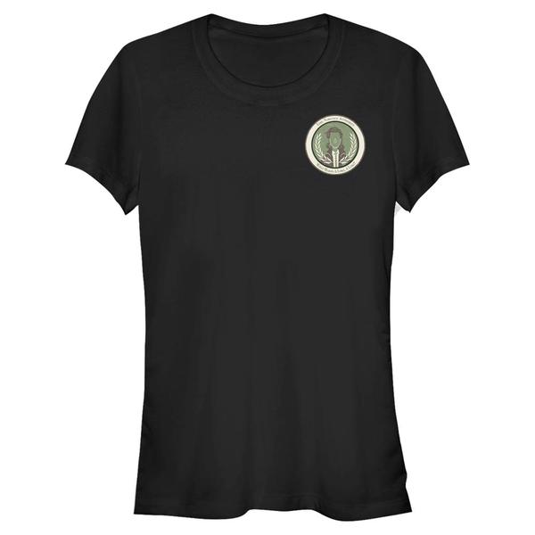 Preview: Marvel - Loki - Loki Badge - Women's T-Shirt - Black - Front