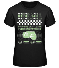 Rebel Soul - T-shirt standard Femme - Noir - Devant