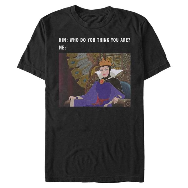 Aperçu: Disney - Sleeping Beauty - Maleficent Evil Queen Meme - Homme T-shirt - Noir - Devant