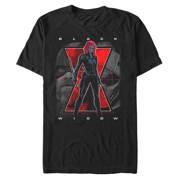 Marvel - Black Widow - Photo de groupe Big Three - Homme T-shirt - Noir - Devant