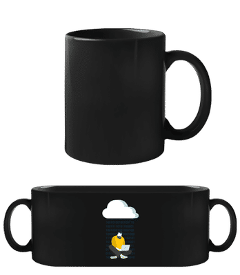 programme - Tasse Noire - Noir - Devant