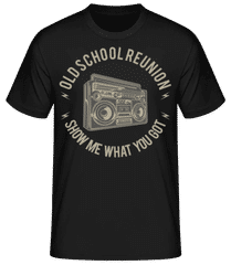 Boombox Retro · Männer Basic T-Shirt