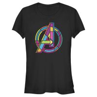 Marvel - Avengers - Avengers Halftone Pop A - Women's T-Shirt - Black - Front