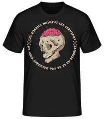 Les Zombies Mangent Les Cerveaux · T-shirt standard Homme