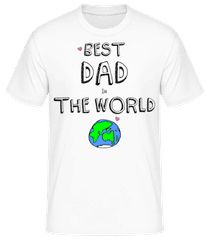 Best Dad In The World · Pánske basic tričko